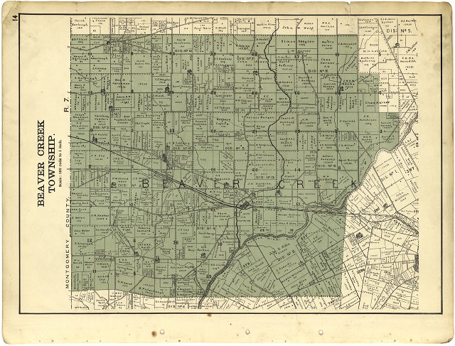 Beaver Creek Township 1896 small