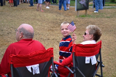 Youth at Beavercreek Septemer 11 Memorial