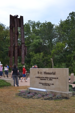Monument at Beavercreek Septemer 11 Memorial