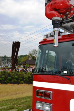 Firetruck at Beavercreek Septemer 11 Memorial